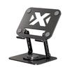 Carbon Steel Laptop Stand: 720° Rotation, Adjustable Height, Non-slip, Foldable, Heat Dissipation