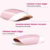 150Pcs Almond Press On Nails 3 in 1 Soft Gel Tips 5Colors Full Cover Fake False Extension Capsule Sculpted Tip Salon DIY