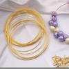 5Pcs Dream Catcher Circle Ring for DIY Home Decorations Wreath Crafts Hoop Ring