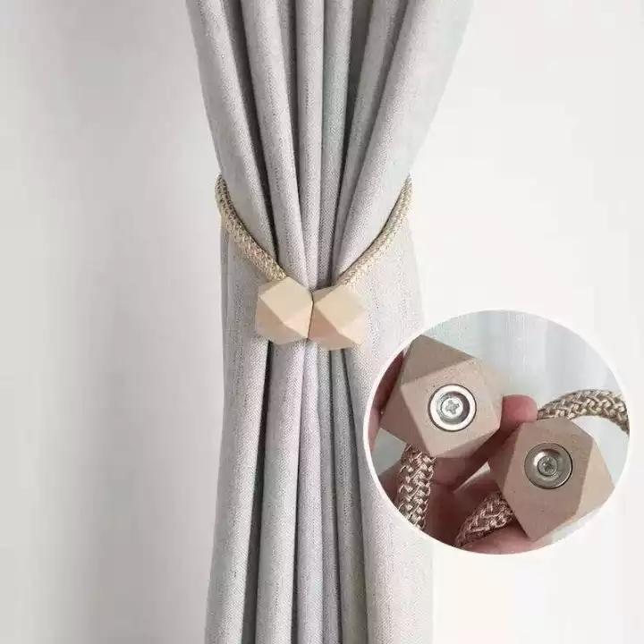 Pearl Magnetic Curtain Clip Curtain Holders Tieback Buckle Clips Hanging Ball Buckle Tie Back Curtain Accessories Home Decor