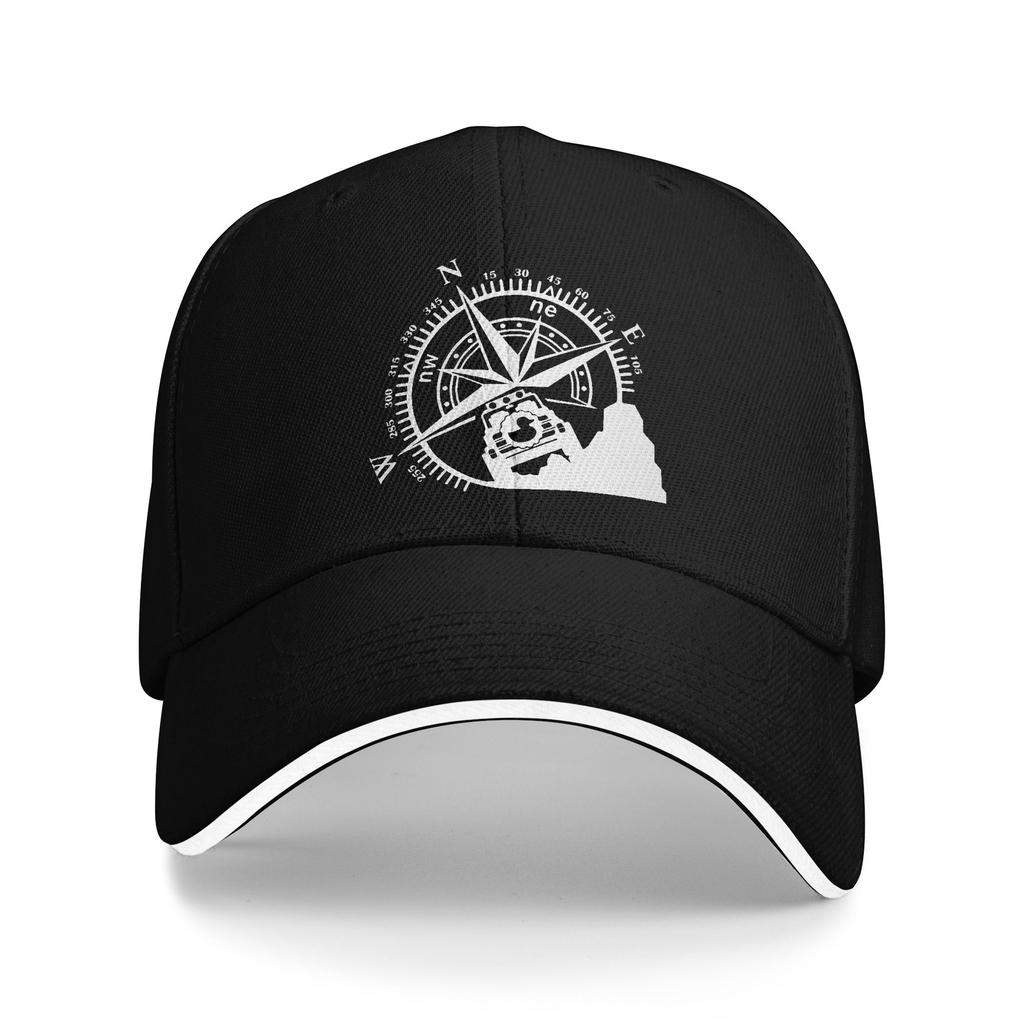 Custom Classic Unisex Adventure Mountain Bike Compass Baseball Cap Adult  Adjustable Dad Hat Unisex WoUnisex Sports Snapback Hats