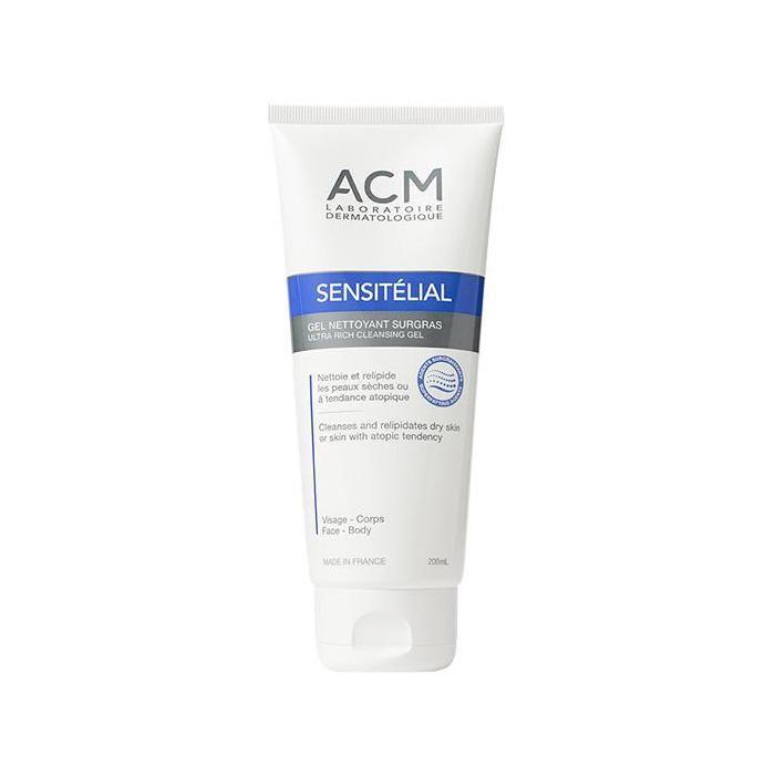 ACM Sensitélial Gel Nettoyant Surgras 200ml