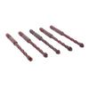 5Pcs Masonry Drill Bits 1 4in Hex Shank 6mm Concrete Brick Professional High Cobalt Bit Set for Tile Glass Ceramic Wood
