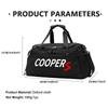 Para Entusiasta de Fitness com Logotipo de Carro MINI Organizador Bolsa de Armazenamento de Viagem em Tecido Oxford Cooper One JCW R56 Countryman Clubman R50 R53 R58