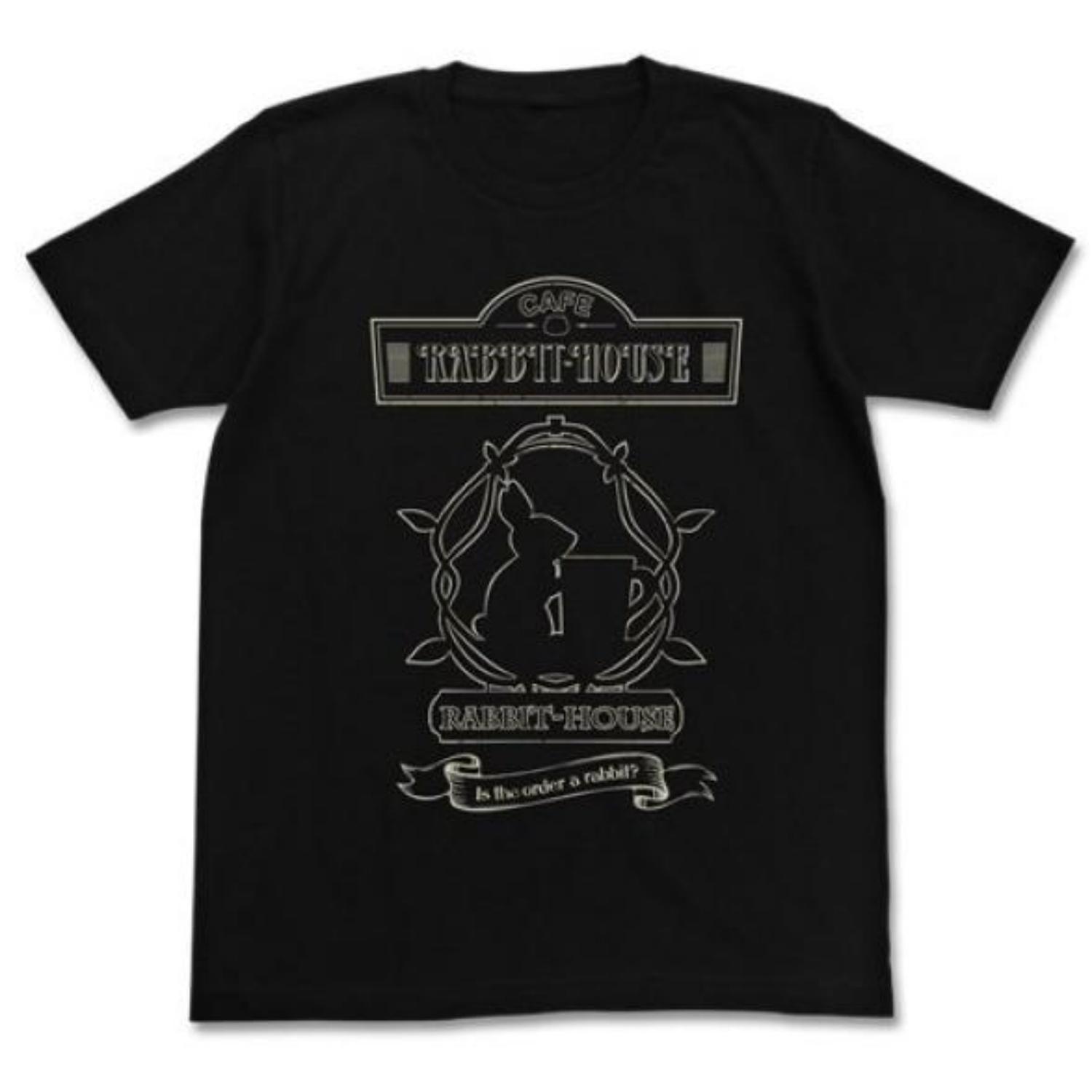 

Is the Order a Rabbit House Black M Size Rabbit_ T-shirt XXXXXL