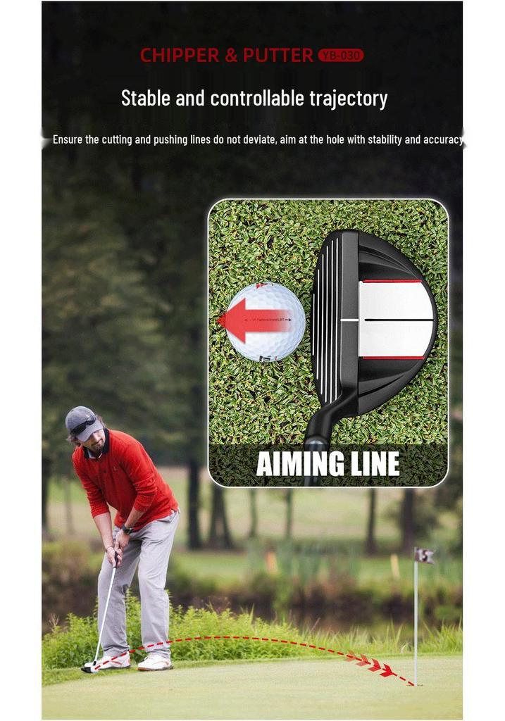 PGM Alignment Golf Putter for Men & Women, Directional Control with Bunker/Pitching Wedge