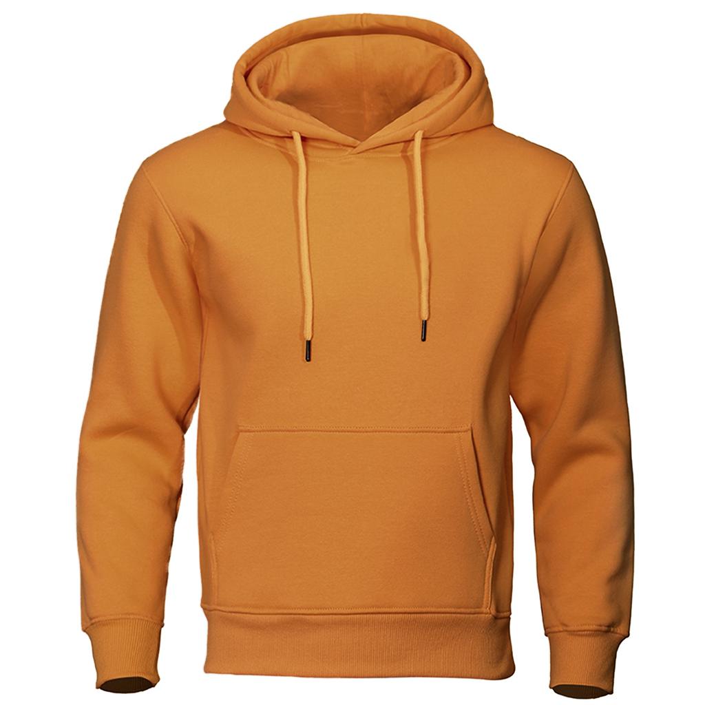 Unifarbene Herren-Hoodies Fleece Warm Herren-Sweatshirt Mode Streetwear Lässige Herren Locker Atmungsaktive Pullover Marken-Hoodie