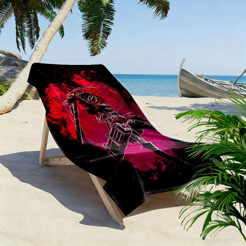 Guardian Realm beach towel soft Beach towel for vacation photos quick-drying swim towel seaside Absorbent bath towel Fashion Comfort beach