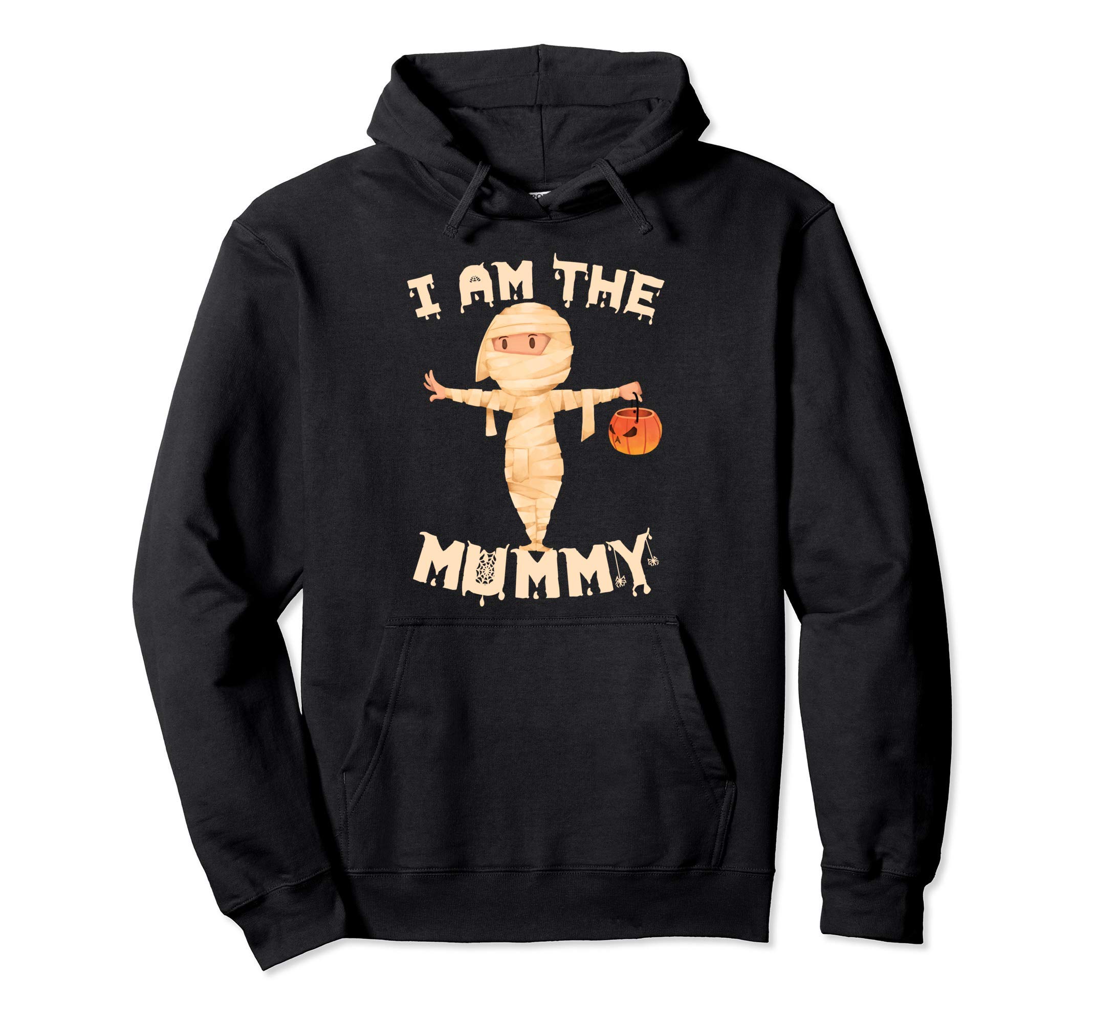 

I Am The Mummy Shirt Matching Halloween Costume Mom Hoodie чёрный