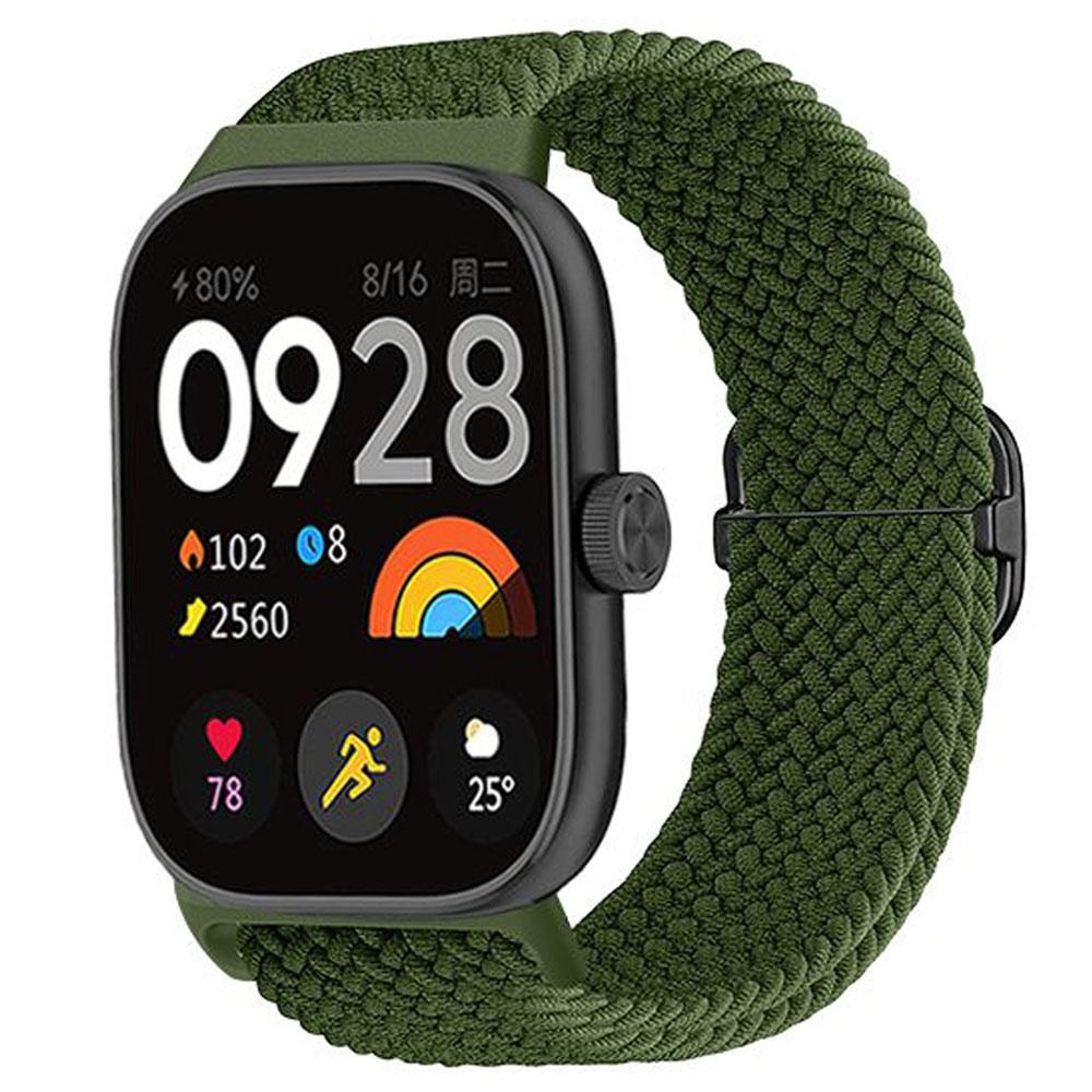 Nylonowa pętelka do zegarka pasek do Redmi Watch 4 akcesoria sportowe oddychający pasek zamienny bransoletka Xiaomi Mi Band 8 Pro pasek