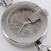 Gucci G Charm Watches 107 2459 BrownDial Stainless Steel Quartz Analog Display Women Used