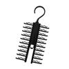Multiple Use Tie Hanger With 20 Clips Professional Tie Storage Hanger Organizers with 20 Positions for Easy Selection
