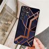 Marble Geometric Art Phone Case For Samsung Galaxy S24 Ultra S9 S10 S20 S22 S21 Plus S23 FE S25 Ultra Full Cover