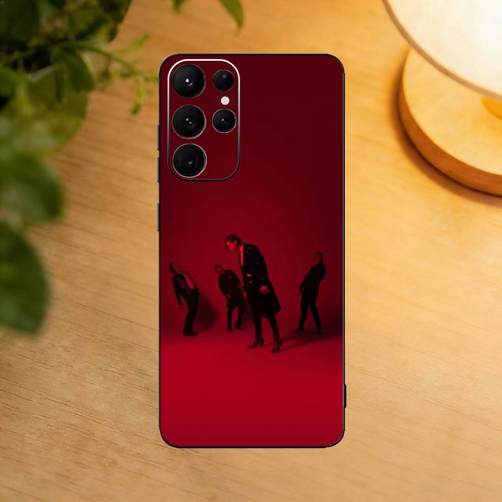 

Popular Rock Band 5-5SOS phone Case For Samsung S25,24,21,22,23,30,Ultra,20,Plus,Fe,Lite,Note Soft Black Cover Samsung S23ULTRA5G