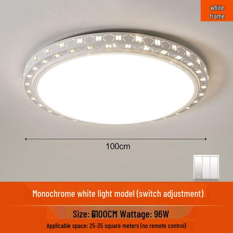 Modern Round LED Ceiling Light for Living Room, Dining Room, Bedroom, and Study