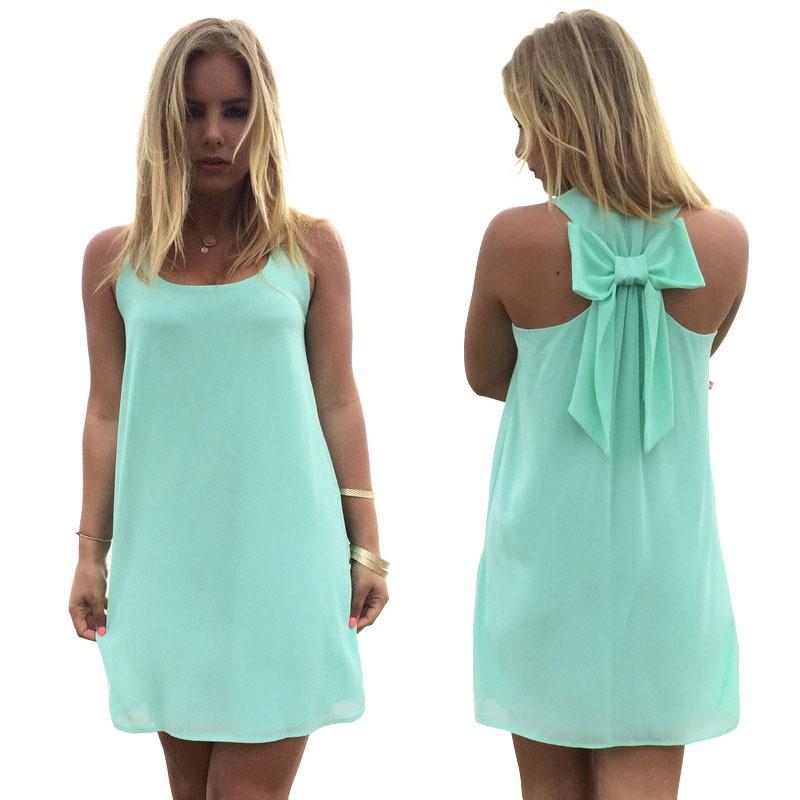 Luxurious Summer Beach Seaside Vacation Sexy Dew Shoulder Chiffon Dress For Women