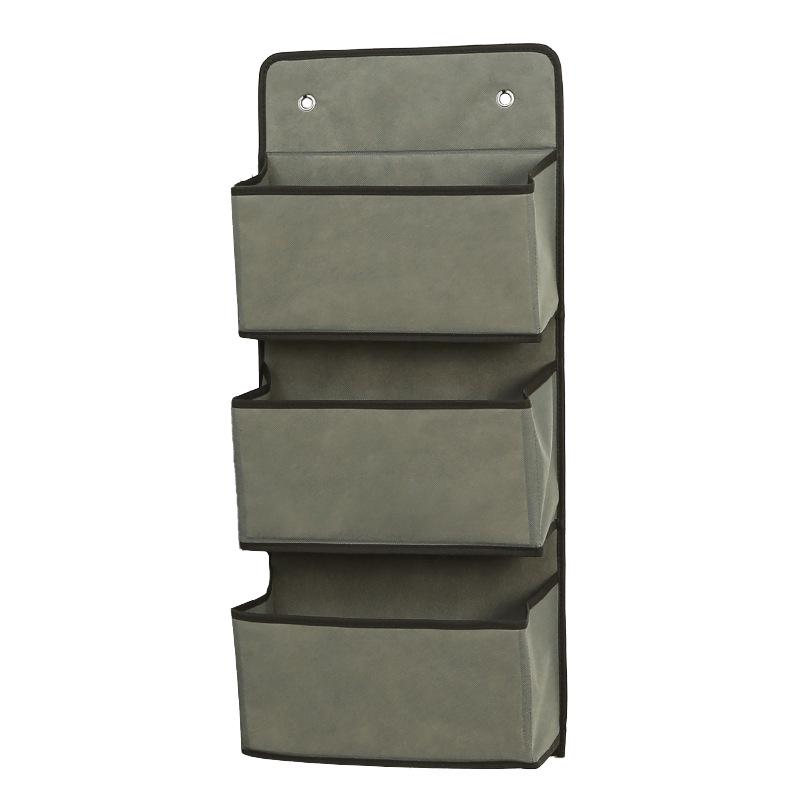 Foldable Multi-Layer Door Hanging Organizer for Dorms and Wardrobes