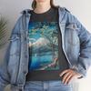 Mount Fuji Art T-Shirt and Kids Tshirt, Hiroaki Takahashi Print, Art Lover Fashion