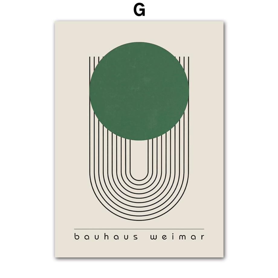 

Баухаус Зеленый Цвет Блок Линии Современный Минималистичный Настенный Арт Постеры Принты Холст Живопись Абстрактные Картины Декор Гостиной 20x30cm no frame