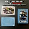 New Anime Demon Slayer Poker Deck Moisture Proof Lamination HD Printing High-Hardness Paper Perfect Playing Cards Fan Collection