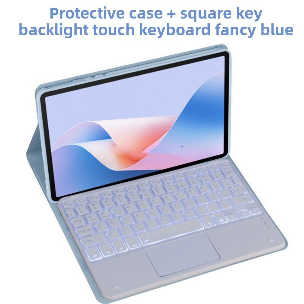 Bluetooth Keyboard Case for Xiaomi Pad 7 Pro Backlit Keyboard Cover with Touch Control for Redmi 10 6 Inch Tablet