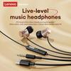 Original Lenovo YF31 Soft Fit In-Ear Wired Earphones Gaming Headphone Type-C/3.5mm 360° Surround Sound Ultra-low Latency Earbuds With Mic NEW