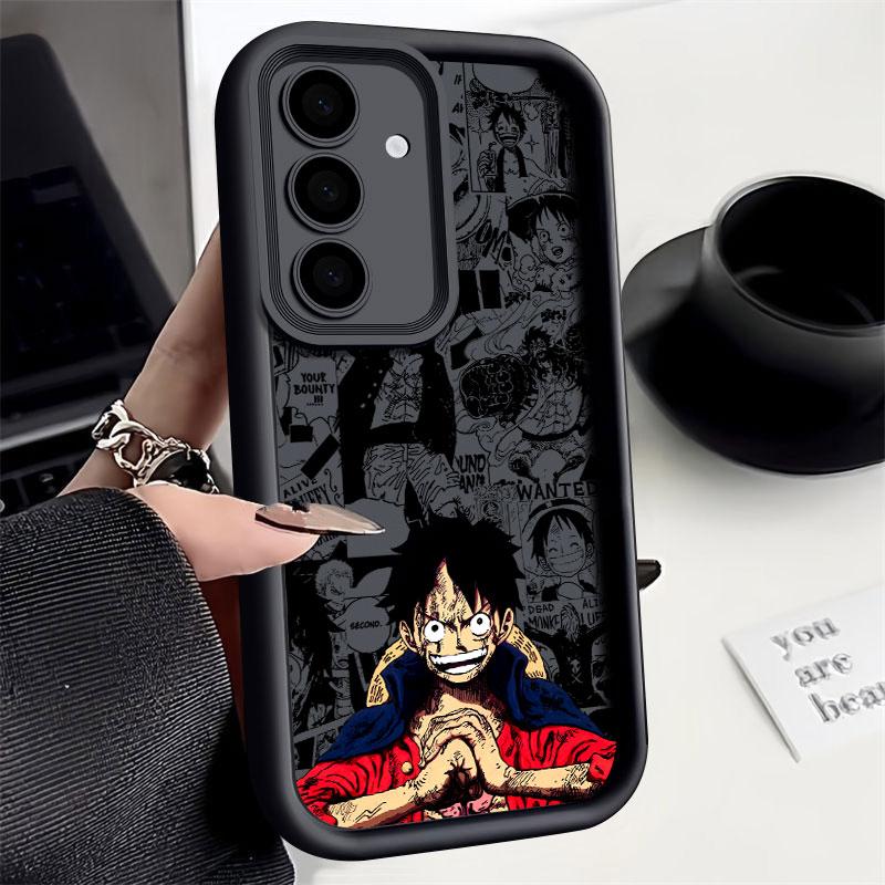 

One Pieces Luffy Monkey D Phone Case For Samsung S26 S25 S24 S23 S21 S20 Ultra For Galaxy S25 S24 FE S26 Plus Soft Silicon Cover Galaxy S20