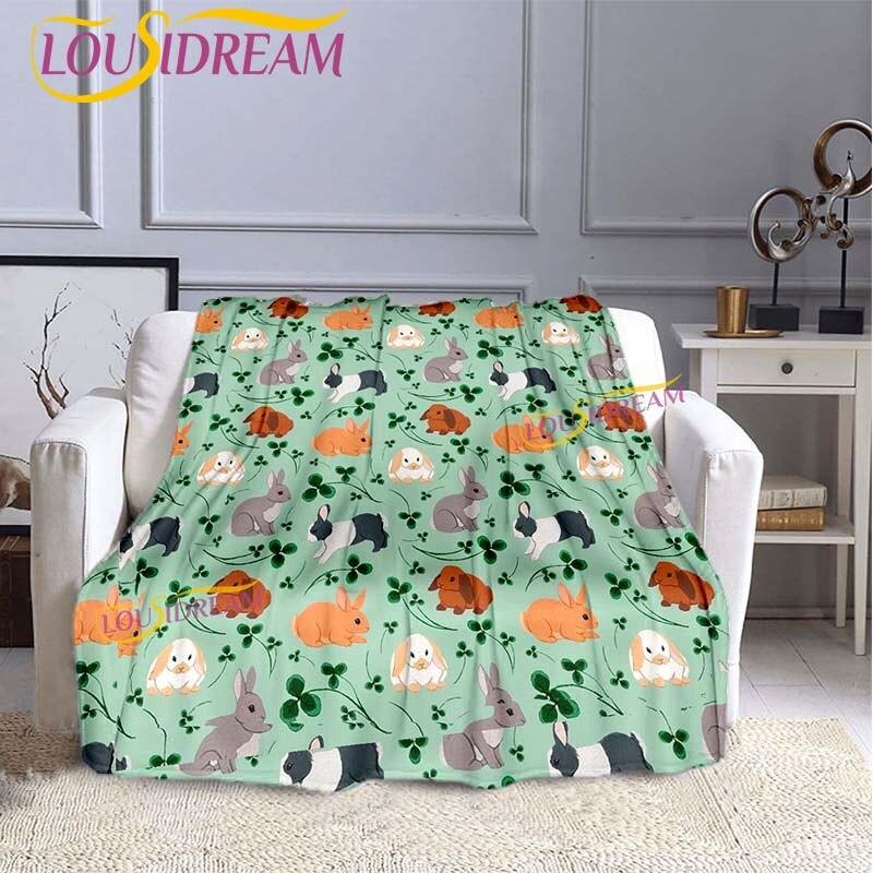 Cartoon Cute Totoro Blanket Printing Super Soft Flannel Blanket Flannel Bedspread Bedding Sofa
