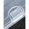 1pc Makeup Box, Modern Clear Portable Case For Home, For Holiday Beach, Bathroom Collection, Bedroom Collection, Large Capacity