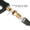 High Pressure Washer Swivel Joint Connector Hose Fitting M22 14MM  Anti-tTangle Thread 360 Degree Rotation Hose Connector