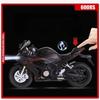 1:12 QJMOTOR 600RS Simulation Alloy QJ Motorcycle Model Exquisite Ornament Sound and Light Model Boy Toy Car Gift
