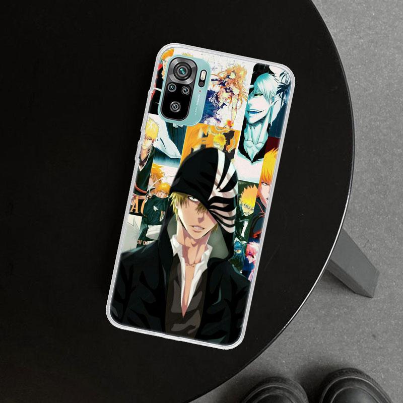 Ichigo Kenpachi Bleach Anime Phone Case Cover for Xiaomi Redmi Note 15 14 13 12 11 Pro Plus 14S 12S 11S 11T 11E 10S 10 Customize