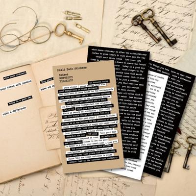 Autocollants en papier pour Scrapbook, 8 pièces, largement utilisés, amovibles, Style rétro, pour journal intime, Scrapbooking, artisanat décoratif