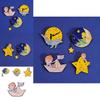 Charming The Little Prince Cartoon Brooch Stunning Metal Badge For Bags Gifts