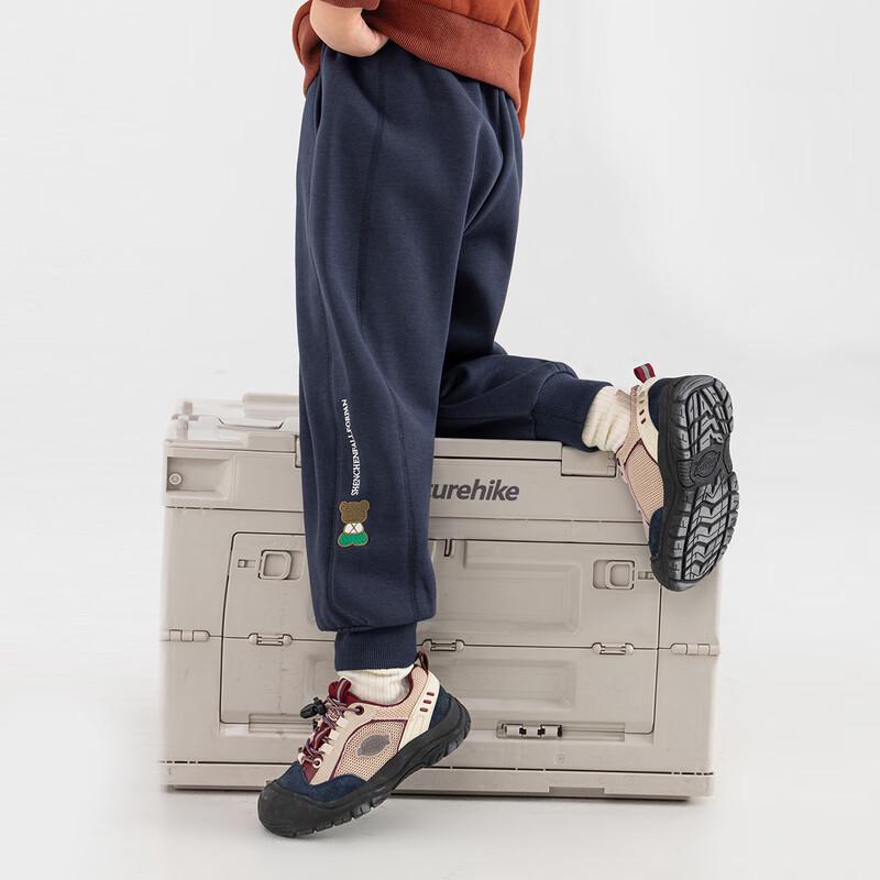 DuoDuoJia Boys  Fleece-Lined Cotton Blend Jogger Sweatpants 120