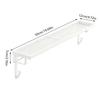 Radiator Cover Shelf Iron Storage Rack No Drilling Heat-resistant Radiator Top Cover For Hotel Dorm Bedroom Bathroom Kitchen