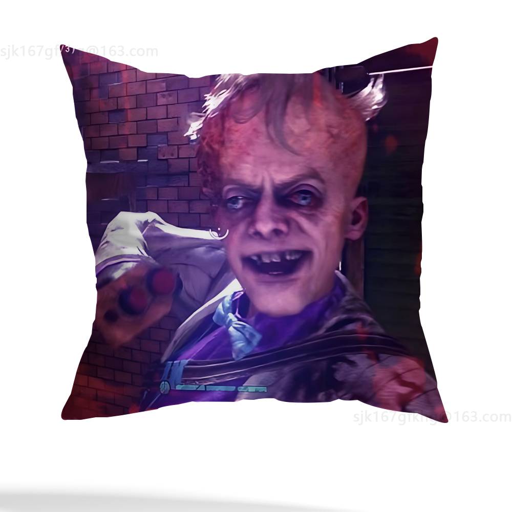 Franco B-Barbi O-Outlast T-Trials Pillow Case Anti-dustmite Pillowcase Invisible zipper silky short plush Sofa cushion cover