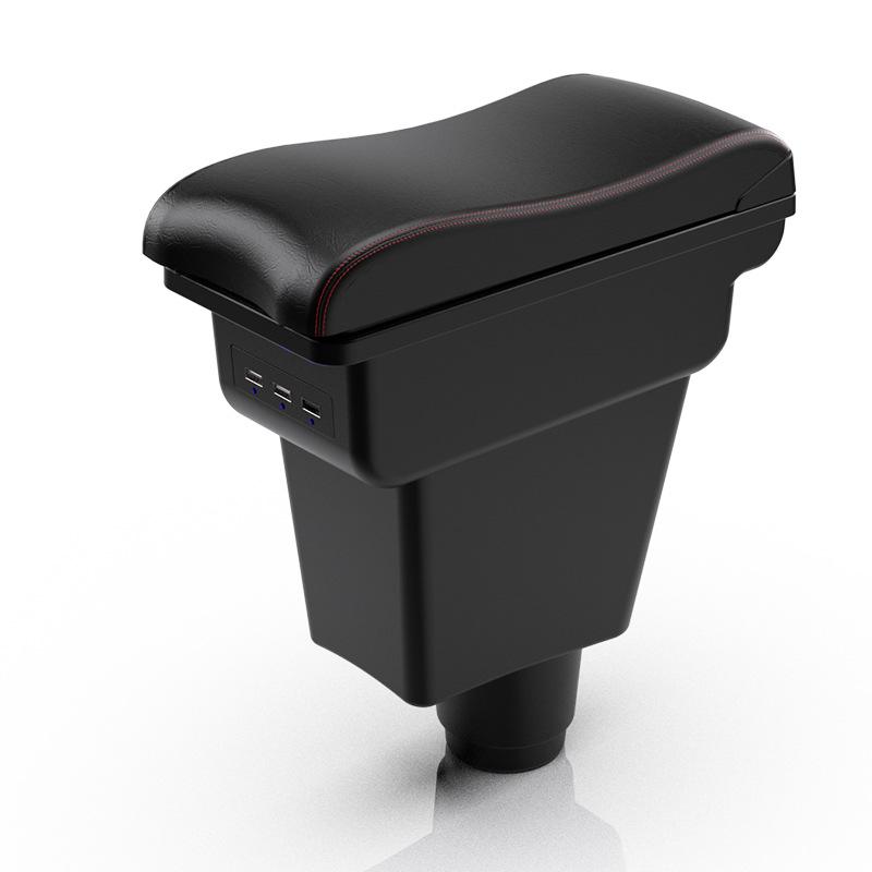 Russian Renault Logan Center Console Armrest Box Accessories