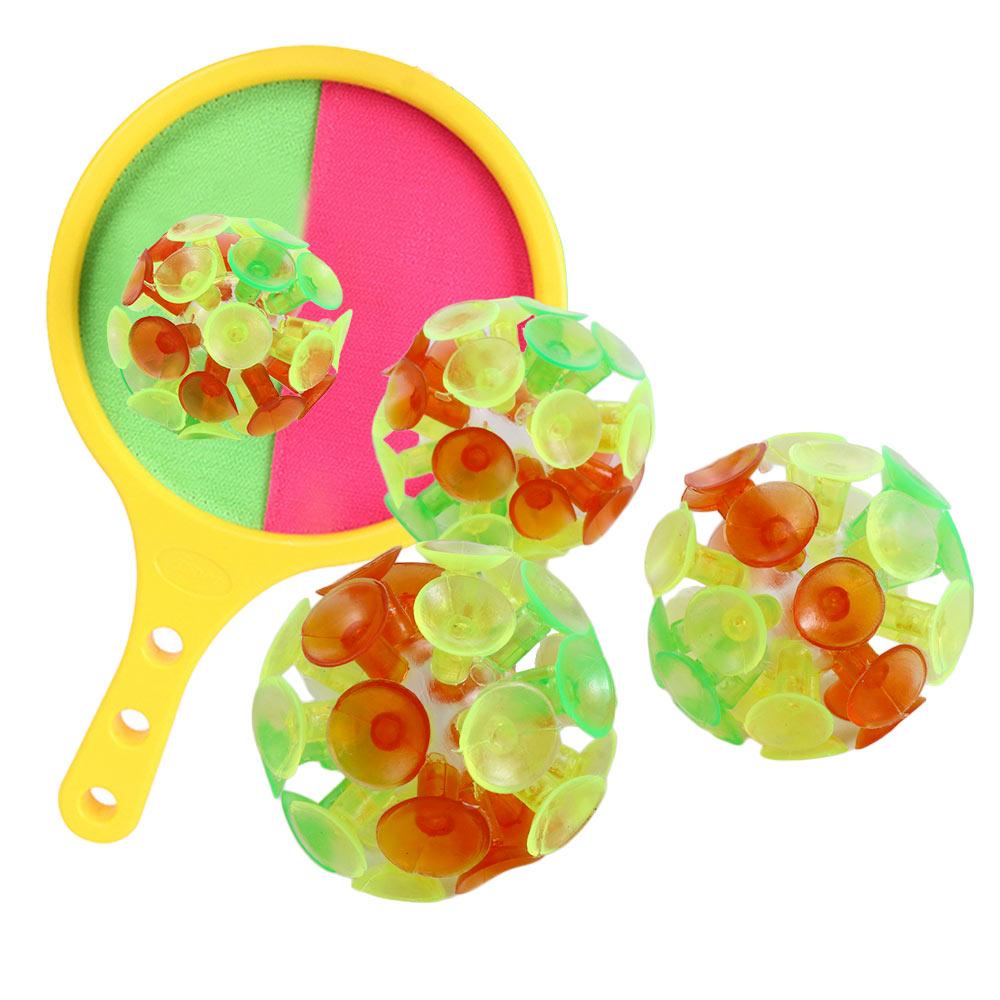Suction 4Pcs Cup Interesting Teaching Kindergarten Toys Products Sticky Ball Sucking Chuck Outdoor Sports Plastic Educationaltoy