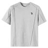 TonLion Damen Split Kurzarm-T-Shirt