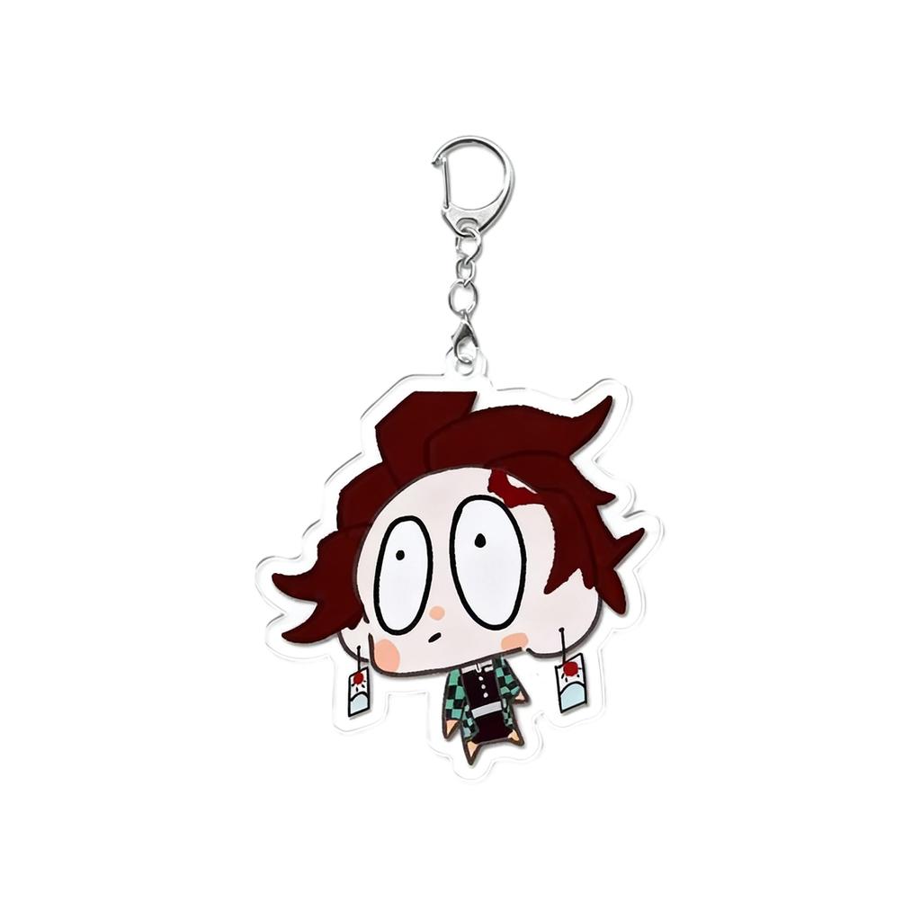 Acrylic Keychain Pendant Student School Bag Cute Decoration Small Gift