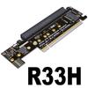 PCIe 5.0 X16 To X8x4x4 Split Expansion Riser Card PCIE5.0 Expansion Adapter Card PCIE X16 To X8+X4+X4 Support M.2 for NVME SSD
