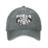 K ON Cute Unisex Baseball Cap Comic Anime Distressed Washed Hats Cap Vintage Outdoor Summer Sun Cap
