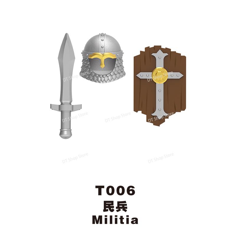 HOT Infanterie Musketiere Ritter Modifizierte Ritter MOC Schwer gepanzerte Ritter Actionfiguren Bausteine Spielzeug Montage Kinderspielzeug