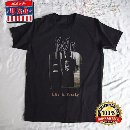 Korn - Life Is Peachy Metal Band Unisex T-Shirt Size S-5XL Unisex T-Shirt S