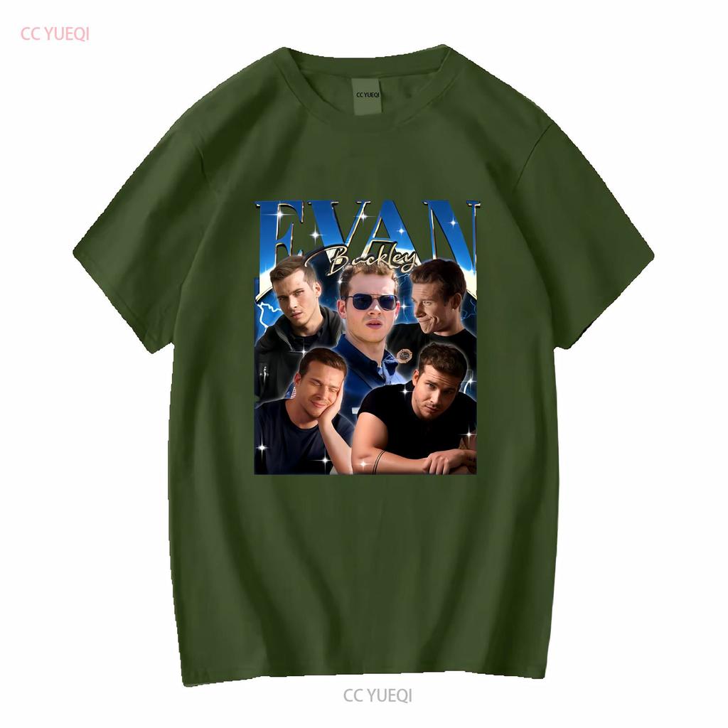 Limited Evan Buckley Vintage T Shirt For Fan Retro 90s Sweater Softstyle long or short sleeves vintage Washed