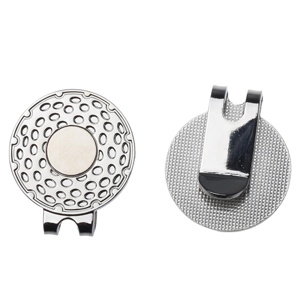 Golf Ball Markers for Men Women, Removable Attaches Easily To Golf Hat, Golf Ball Marker with Standard Magnetic Hat Clip