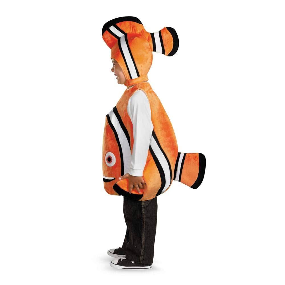 Finding Nemo Nemo Deluxe Kigurumi Kids Costume Orange Unisex 4-6 Years Old (1 Size)