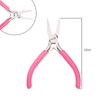 "Handmade Pink Needle-Nose Pliers: Multi-Function Jewelry Tool for Beading and Winding"