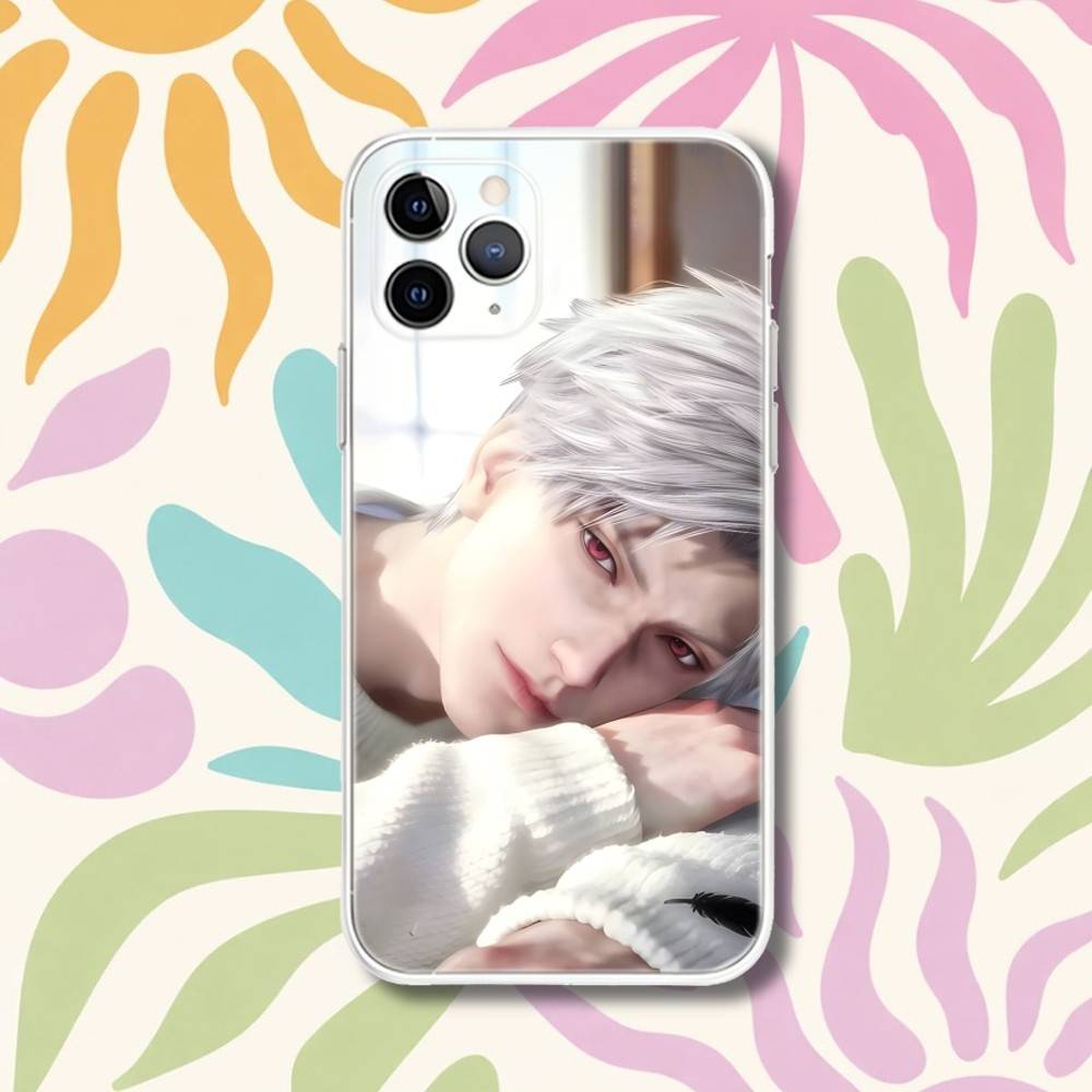 

L-Love And Deep Space Sylus Transparent Phone Case For iPhone 17,13,15,12,11,14,16 Pro Max Mini 7,8 Plus SE4,17E Air Cover iPhone14